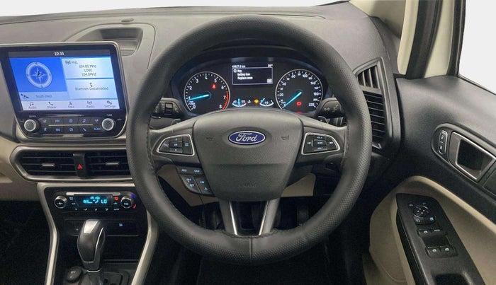 2020 Ford Ecosport TITANIUM 1.5L PETROL AT, Petrol, Automatic, 49,827 km, Steering Wheel Close Up