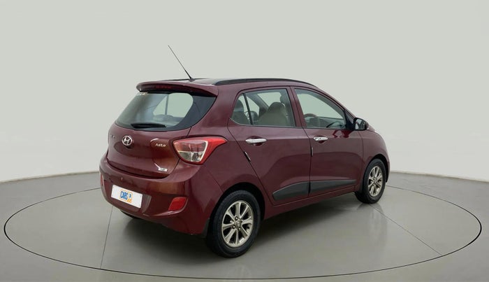 2015 Hyundai Grand i10 ASTA (O) 1.2 KAPPA VTVT, Petrol, Manual, 37,901 km, Right Back Diagonal