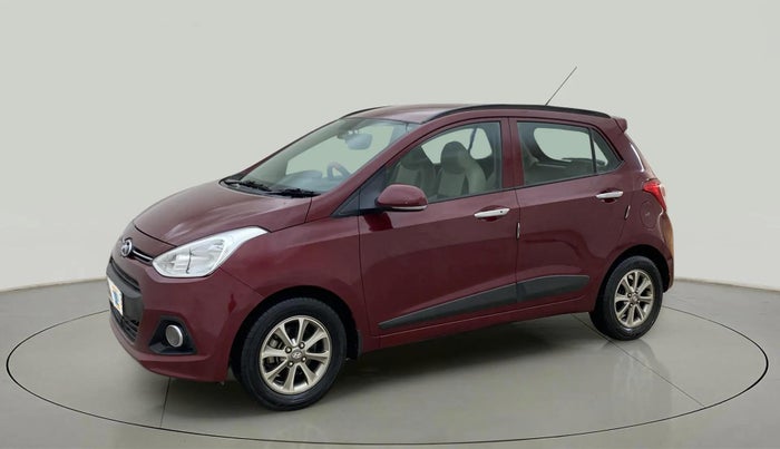 2015 Hyundai Grand i10 ASTA (O) 1.2 KAPPA VTVT, Petrol, Manual, 37,901 km, Left Front Diagonal