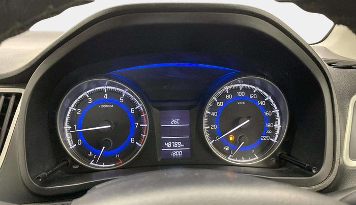 2017 Maruti Baleno DELTA PETROL 1.2, Petrol, Manual, 48,784 km, Odometer Image