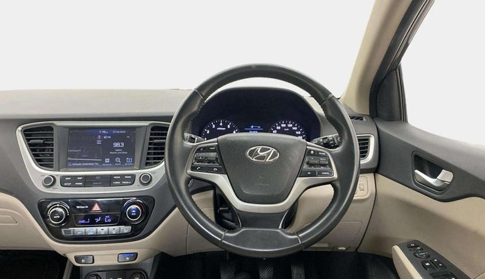 2018 Hyundai Verna 1.6 VTVT SX O, Petrol, Manual, 84,123 km, Steering Wheel Close Up