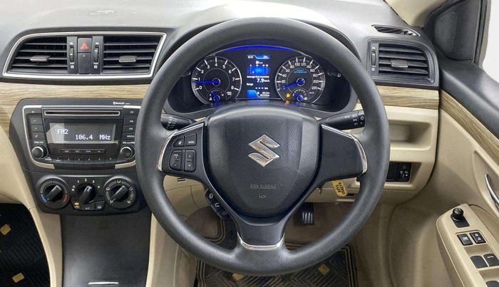 2018 Maruti Ciaz SIGMA 1.5 SHVS MT  PETROL, Petrol, Manual, 46,147 km, Steering Wheel Close Up