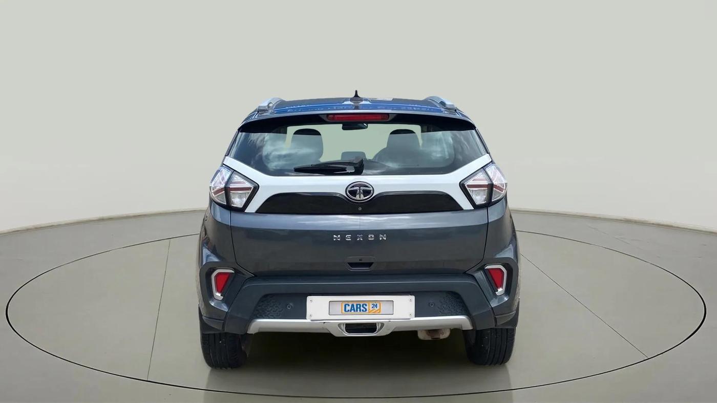 2020 Tata NEXON XZA PLUS (O) PETROL, Petrol, Automatic, 57,761 km, Back/Rear