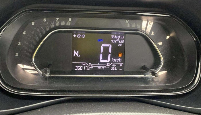 2023 Tata NEXON XZA PLUS SUNROOF DARK PETROL, Petrol, Automatic, 36,014 km, Odometer Image