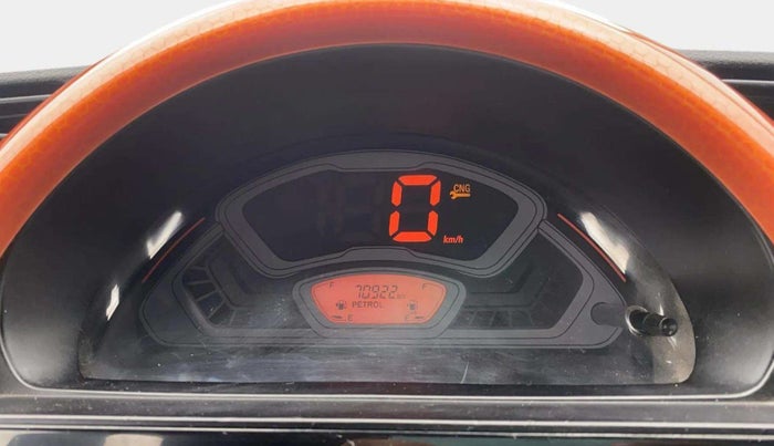 2021 Maruti S PRESSO LXI CNG, CNG, Manual, 70,922 km, Odometer Image