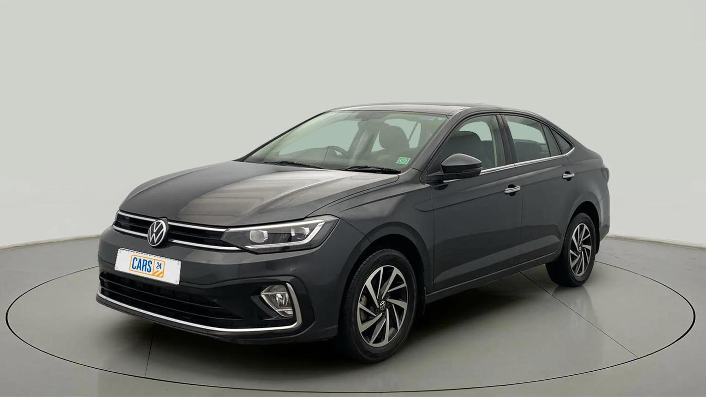 2023 Volkswagen VIRTUS TOPLINE TSI 1.0 MT, Petrol, Manual, 26,767 km, Left Front Diagonal