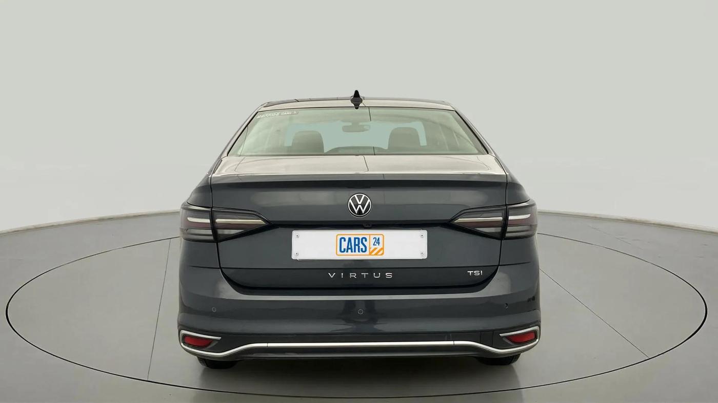 2023 Volkswagen VIRTUS TOPLINE TSI 1.0 MT, Petrol, Manual, 26,767 km, Back/Rear