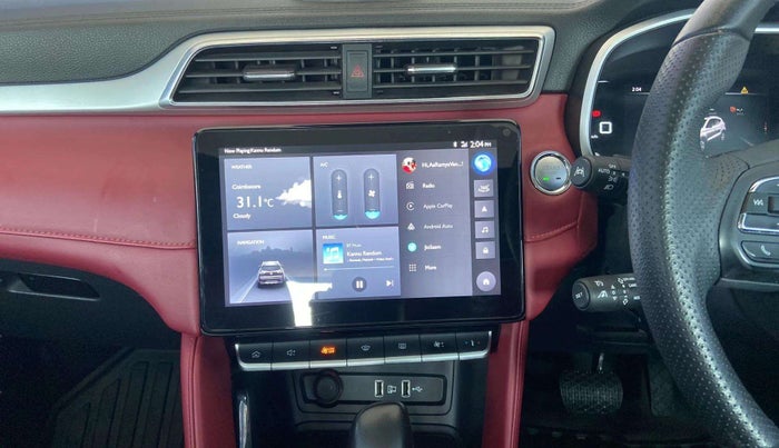 2022 MG ASTOR SAVVY 1.3 TURBO AT S RED, Petrol, Automatic, 12,190 km, Air Conditioner