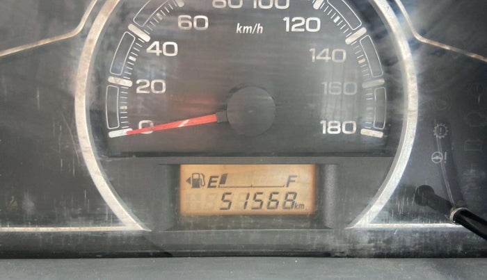 2015 Maruti Alto K10 LXI, Petrol, Manual, 51,560 km, Odometer Image