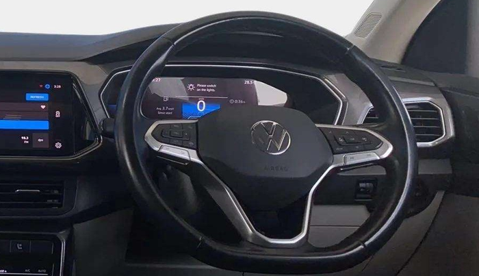 2022 Volkswagen TAIGUN TOPLINE 1.0 TSI MT, Petrol, Manual, 66,936 km, Steering Wheel Close Up