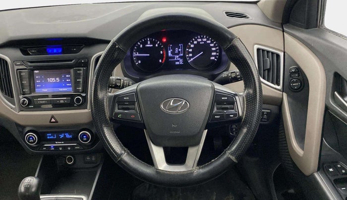2016 Hyundai Creta SX 1.6 DIESEL, Diesel, Manual, 38,584 km, Steering Wheel Close Up