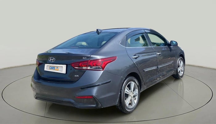 2019 Hyundai Verna 1.6 VTVT SX O, Petrol, Manual, 51,795 km, Right Back Diagonal