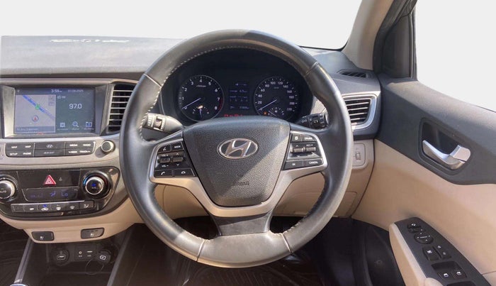 2019 Hyundai Verna 1.6 VTVT SX O, Petrol, Manual, 51,795 km, Steering Wheel Close Up