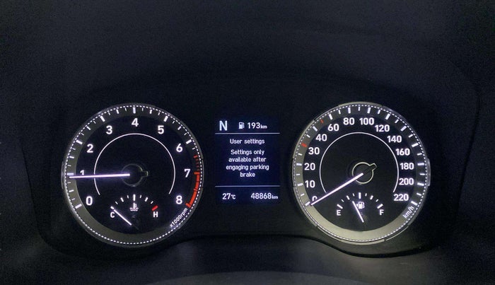 2021 Hyundai VENUE S 1.0 TURBO IMT, Petrol, Manual, 48,892 km, Odometer Image