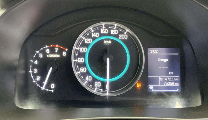 2021 Maruti IGNIS ZETA 1.2, Petrol, Manual, 75,064 km, Odometer Image