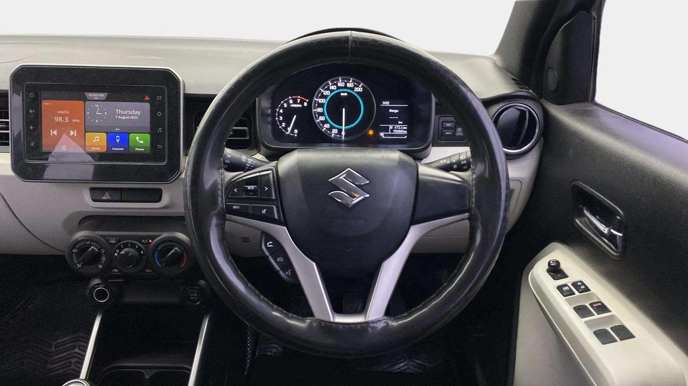 2021 Maruti IGNIS ZETA 1.2, Petrol, Manual, 75,139 km, Steering Wheel Close Up