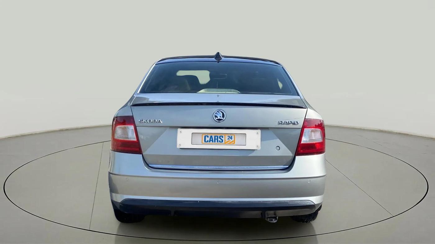 2019 Skoda Rapid STYLE 1.5 TDI AT, Diesel, Automatic, 1,00,596 km, Back/Rear