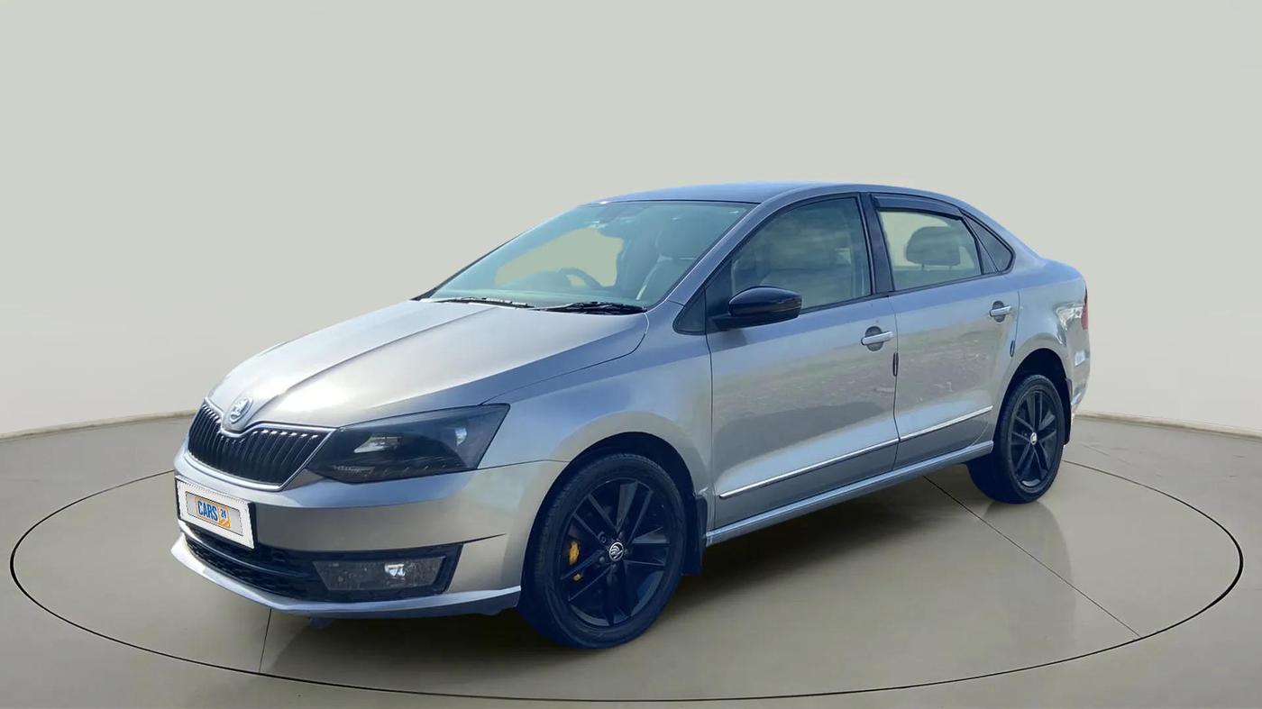 2019 Skoda Rapid STYLE 1.5 TDI AT, Diesel, Automatic, 1,00,596 km, Left Front Diagonal