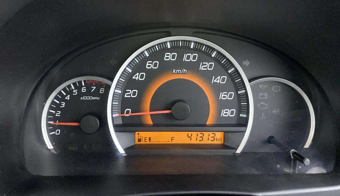 2016 Maruti Wagon R 1.0 VXI, Petrol, Manual, 41,309 km, Odometer Image