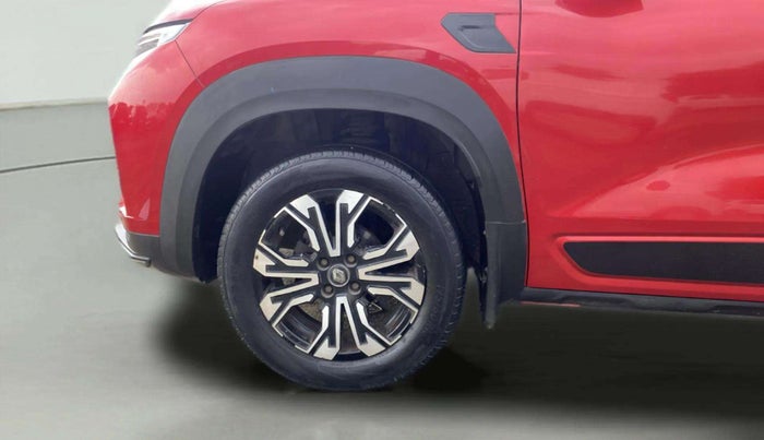 2022 Renault Kiger RXT (O) AMT DUAL TONE, Petrol, Automatic, 35,608 km, Left Front Wheel