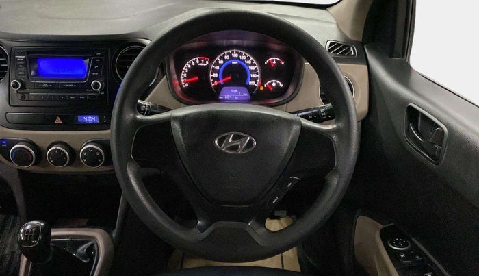 2016 Hyundai Grand i10 MAGNA 1.2 KAPPA VTVT, Petrol, Manual, 80,405 km, Steering Wheel Close Up