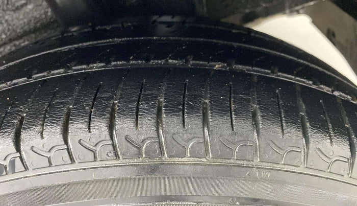 2021 Hyundai NEW SANTRO SPORTZ AMT, Petrol, Automatic, 56,265 km, Left Rear Tyre Tread