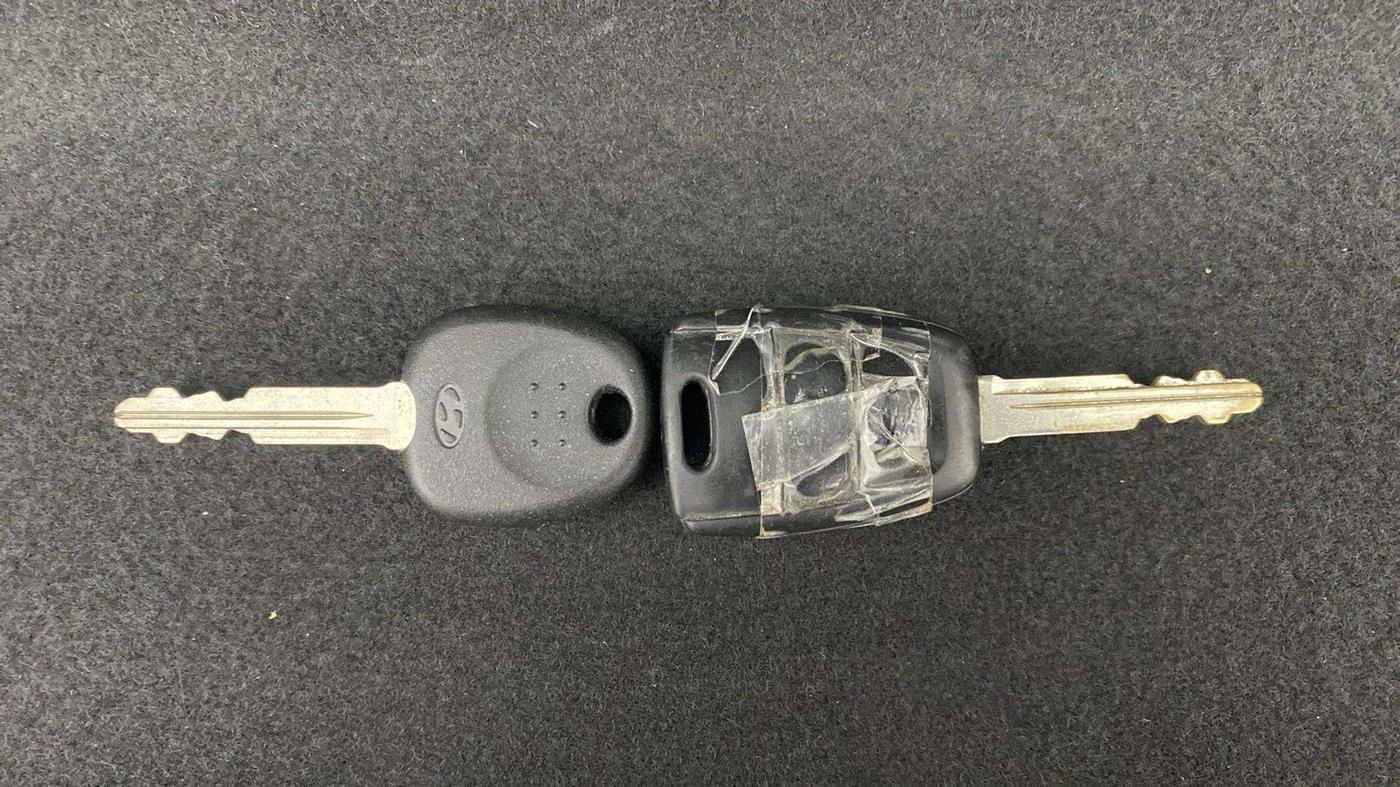 2021 Hyundai NEW SANTRO SPORTZ AMT, Petrol, Automatic, 56,265 km, Key Close Up