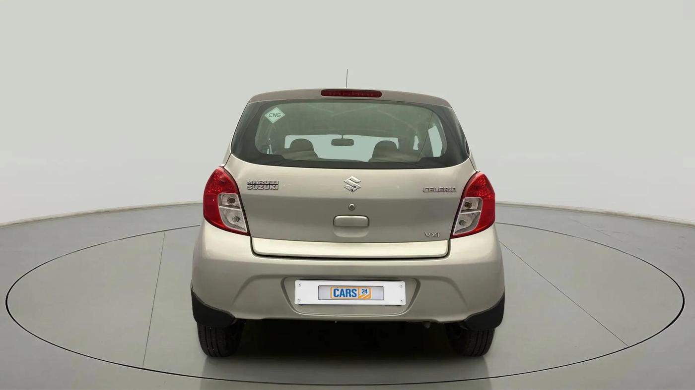 2018 Maruti Celerio VXI CNG, CNG, Manual, 86,110 km, Back/Rear