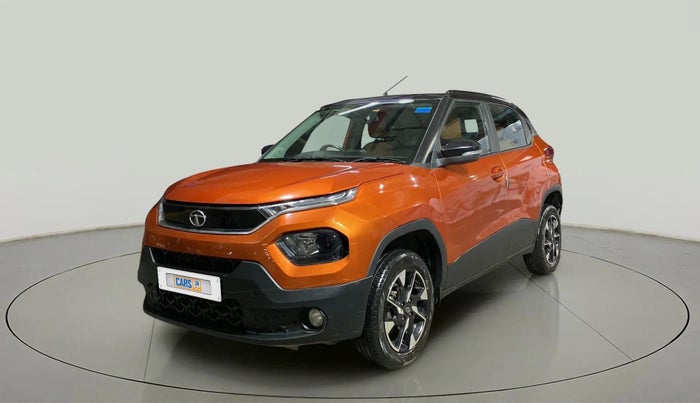2021 Tata PUNCH CREATIVE  1.2 RTN DUAL TONE, Petrol, Manual, 10,538 km, Left Front Diagonal
