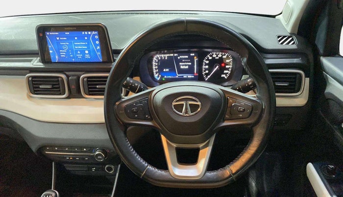 2021 Tata PUNCH CREATIVE  1.2 RTN DUAL TONE, Petrol, Manual, 10,538 km, Steering Wheel Close Up