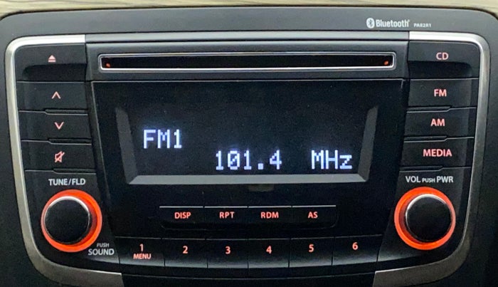 2020 Maruti Ciaz SIGMA 1.5 SHVS MT  PETROL, Petrol, Manual, 67,336 km, Infotainment System