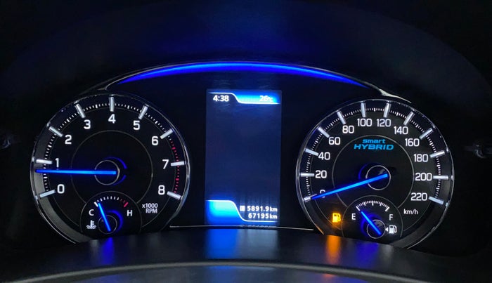 2020 Maruti Ciaz SIGMA 1.5 SHVS MT  PETROL, Petrol, Manual, 67,336 km, Odometer Image