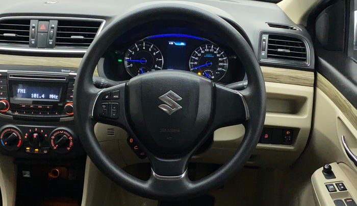 2020 Maruti Ciaz SIGMA 1.5 SHVS MT  PETROL, Petrol, Manual, 67,336 km, Steering Wheel Close Up