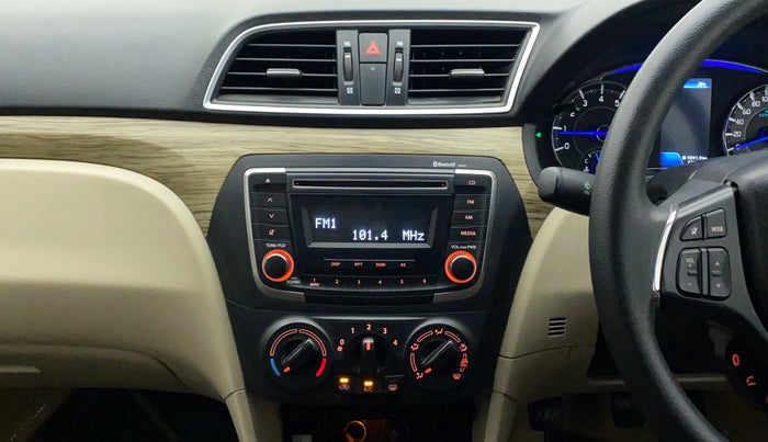 2020 Maruti Ciaz SIGMA 1.5 SHVS MT  PETROL, Petrol, Manual, 67,336 km, Air Conditioner