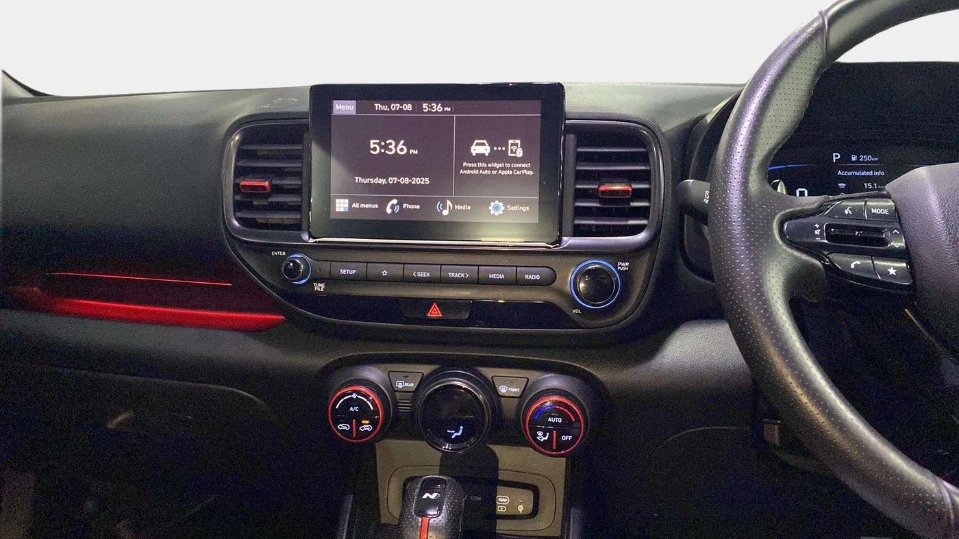 2023 Hyundai VENUE N LINE N6 1.0 TURBO DCT, Petrol, Automatic, 25,254 km, Air Conditioner