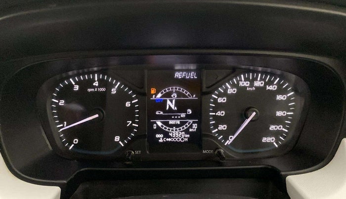 2023 Tata PUNCH ACCOMPLISHED DAZZLE PACK AMT, Petrol, Automatic, 43,970 km, Odometer Image