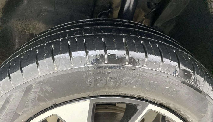 2023 Tata PUNCH ACCOMPLISHED DAZZLE PACK AMT, Petrol, Automatic, 43,970 km, Left Front Tyre Tread