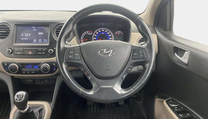 2017 Hyundai Grand i10 ASTA 1.2 KAPPA VTVT, Petrol, Manual, 14,054 km, Steering Wheel Close Up