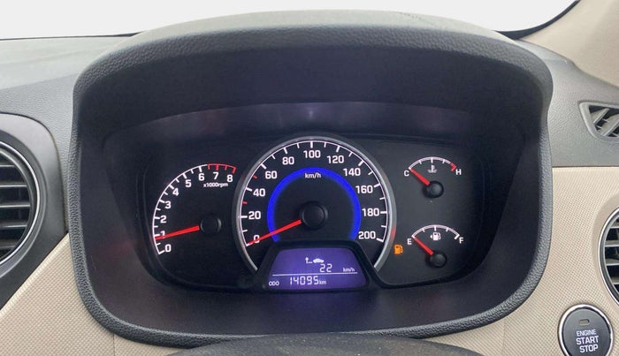 2017 Hyundai Grand i10 ASTA 1.2 KAPPA VTVT, Petrol, Manual, 14,054 km, Odometer Image