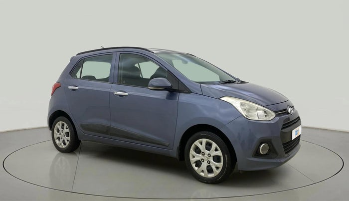 2014 Hyundai Grand i10 SPORTZ 1.2 KAPPA VTVT, Petrol, Manual, 56,404 km, Right Front Diagonal