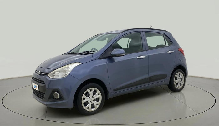 2014 Hyundai Grand i10 SPORTZ 1.2 KAPPA VTVT, Petrol, Manual, 56,404 km, Left Front Diagonal