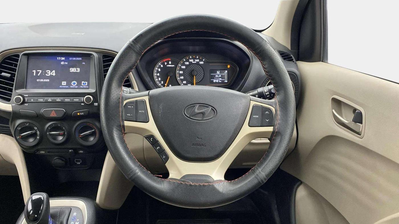 2022 Hyundai NEW SANTRO SPORTZ AMT, Petrol, Automatic, 18,744 km, Steering Wheel Close Up