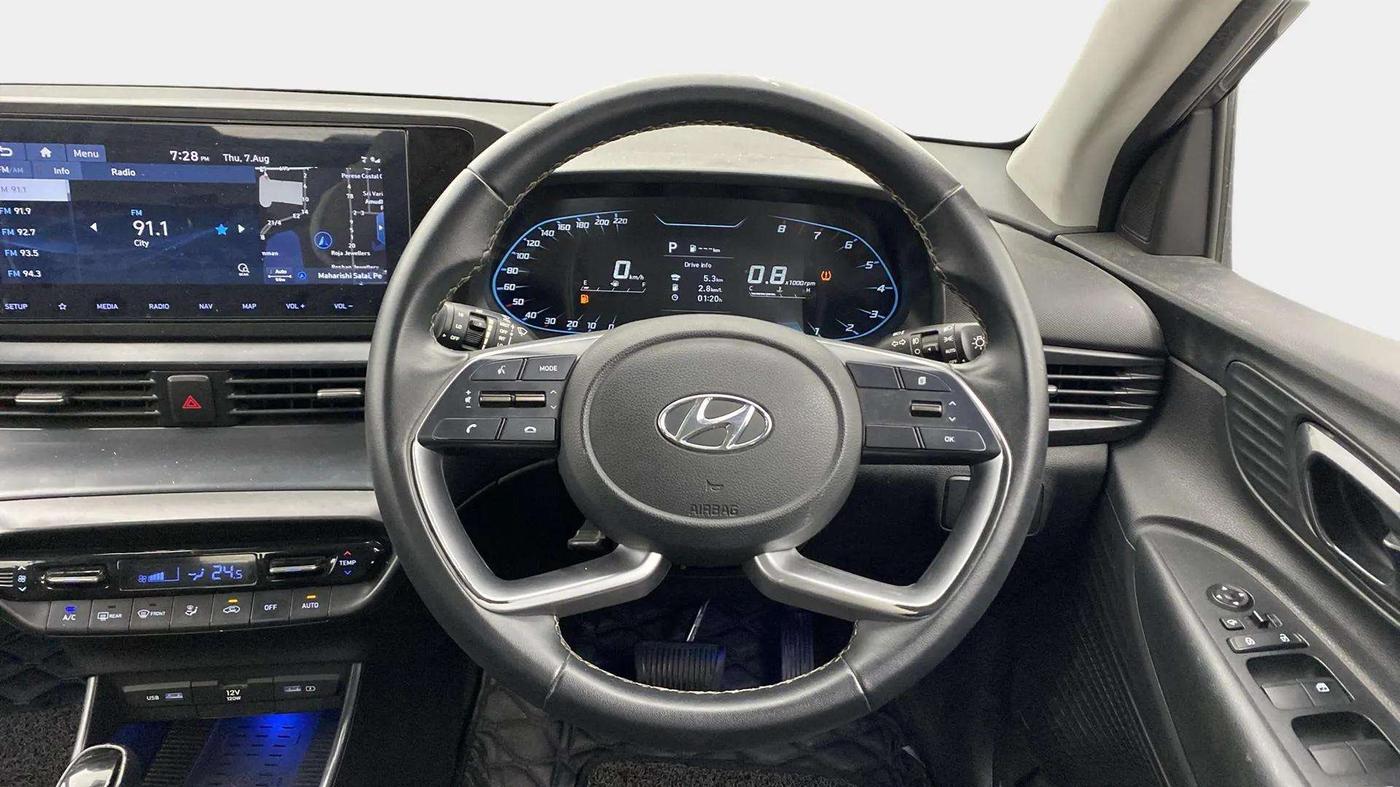 2020 Hyundai NEW I20 ASTA 1.2 AT, Petrol, Automatic, 35,948 km, Steering Wheel Close Up