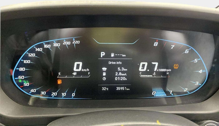 2020 Hyundai NEW I20 ASTA 1.2 AT, Petrol, Automatic, 35,948 km, Odometer Image