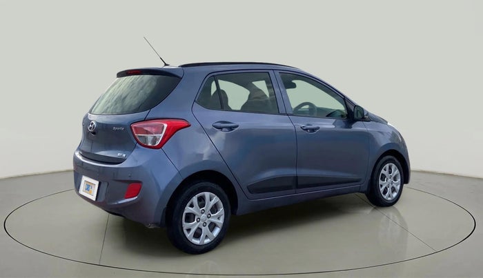 2016 Hyundai Grand i10 SPORTZ 1.2 KAPPA VTVT, Petrol, Manual, 35,106 km, Right Back Diagonal