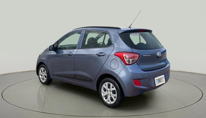 2016 Hyundai Grand i10 SPORTZ 1.2 KAPPA VTVT, Petrol, Manual, 35,106 km, Left Back Diagonal