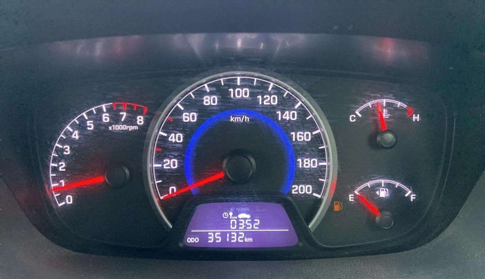 2016 Hyundai Grand i10 SPORTZ 1.2 KAPPA VTVT, Petrol, Manual, 35,106 km, Odometer Image