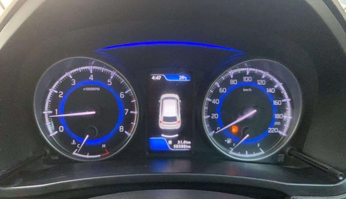 2017 Maruti Baleno ZETA PETROL 1.2, Petrol, Manual, 58,376 km, Odometer Image
