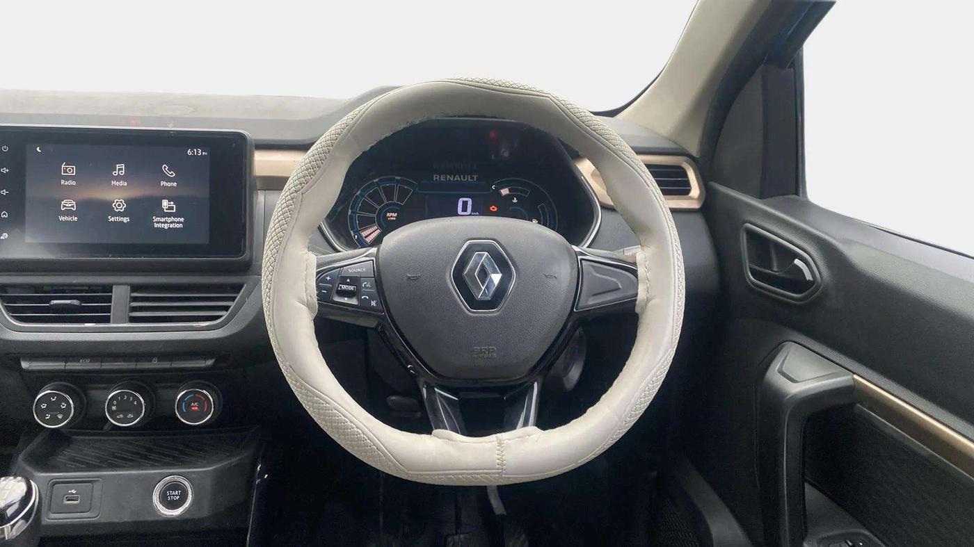 2021 Renault Kiger RXT 1.0 TURBO MT, Petrol, Manual, 97,740 km, Steering Wheel Close Up