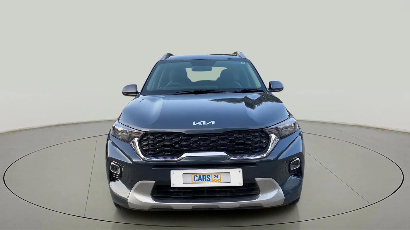2021 KIA SONET HTK PLUS 1.0 IMT, Petrol, Manual, 1,07,370 km, Front